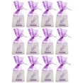 thumbnail image 1 of MasteelfCA 1 Set 12Pcs Lavender Sachet Fragrance Lavender Sachet (New Style Deep Purple), 1 of 7