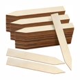 thumbnail image 3 of 100pcs Wooden Plant Labels for Potted Herbs Flowers Vegetables Tools, 3 of 10