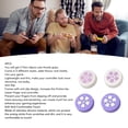 thumbnail image 4 of 4PCS Soft Silicone Thumb Grip  for Switch Prevent Slip Replacement Joystick , Anti Slip, Soft and Comfortable Touch, Compatible with Switch Lite, Thumb Grip, 4 of 8