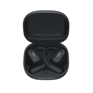 Refurbished Shokz OpenFit 2 True Wireless Earbuds with DualBoost Technology, Black, 48-Hour Battery Life, SHOKZ T920