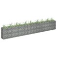 thumbnail image 1 of vidaXL Gabion Lit Surélevé Acier Galvanisé 360x30x60 cm, 1 of 4