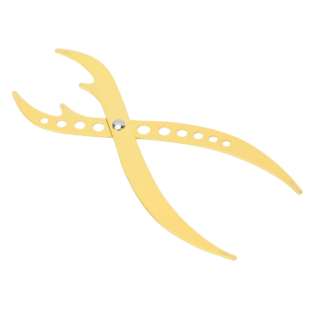 Eyebrow Golden Ratio Ruler, Stainless Steel Eyebrow Ruler for Microblading Gold,Rose Gold,Black