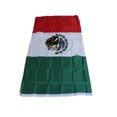 thumbnail image 2 of Mexican National Flag Design Polyester 3x5 Feet Standard Size for Outdoor Display and Indoor Decoration, 2 of 5