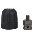 thumbnail image 2 of AMONIDA Wood Screw And Nut Round Nut Electric Drill Chuck Hand Tight Clamp Thread Adapter Wrench Conversion Thread 0 8‑10mm, 2 of 8