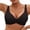 Black, variant on Bra Seamless Sheer Mesh Underwire Supportive Push Up Bralette for Casual Home Wear and Seasonal Comfort in Versatile Everyday Style