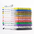 thumbnail image 4 of 1PC Acrylic Water-Based Paint Pen 12 Colors 0.7m Natural Feel Pen Tip Smart Design, Smooth Writing Experience High Quality Pens for Writing for Drafting, Engineering, Architecture Professionals, 4 of 4