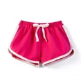 thumbnail image 3 of Girl Gym Shorts Pockets New Girls Athletic Shorts Active Performance Shorts Kids Summer Sports Shorts Running Yoga Shorts with Drawstring Pinks 14 Years, 3 of 3