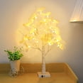 thumbnail image 4 of Sentmoon Prime Deals Small Tree Lights LED Christmas Party Decoration Lights Birchs Tree Decoration Lights Thanksgiving Easter Indoor Event Landscapes Glows Tree Maple Leaf Tree Deals of the Day Clea, 4 of 6