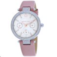 thumbnail image 1 of Michael Kors Parker Montre Multifonction en Cuir Rose pour Femme, 1 of 4