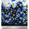 thumbnail image 3 of oneOone Polyester Lycra Fabric Artistic Flower Panel Fabric Prints By Yard 56 Inch Wide, 3 of 3