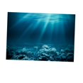 thumbnail image 1 of lionlar Side Aquarium Background Backdrop Poster Decoration Wallpaper Sticker - L L, 1 of 6