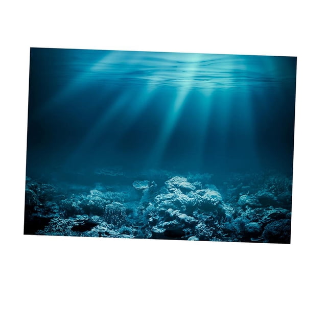 lionlar Side Aquarium Background Backdrop Poster Decoration Wallpaper Sticker - L L