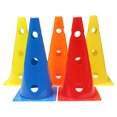 thumbnail image 1 of Miangastore 5Pcs Football Flexibility Training Obstacles Hollow Out Training Cones Marker Cones, 1 of 8