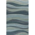 thumbnail image 1 of HomeRoots 353530 Tapis Océan en Laine 27 x 45 Po, 1 of 1