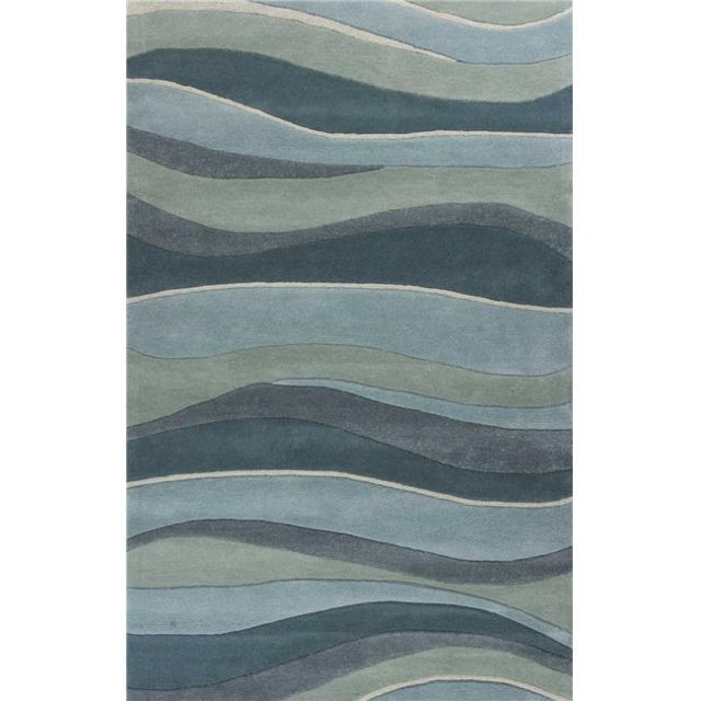 HomeRoots 353530 Tapis Océan en Laine 27 x 45 Po