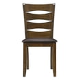 thumbnail image 2 of Topline Home Furnishings Chaises de salle à manger marron, 2 of 4