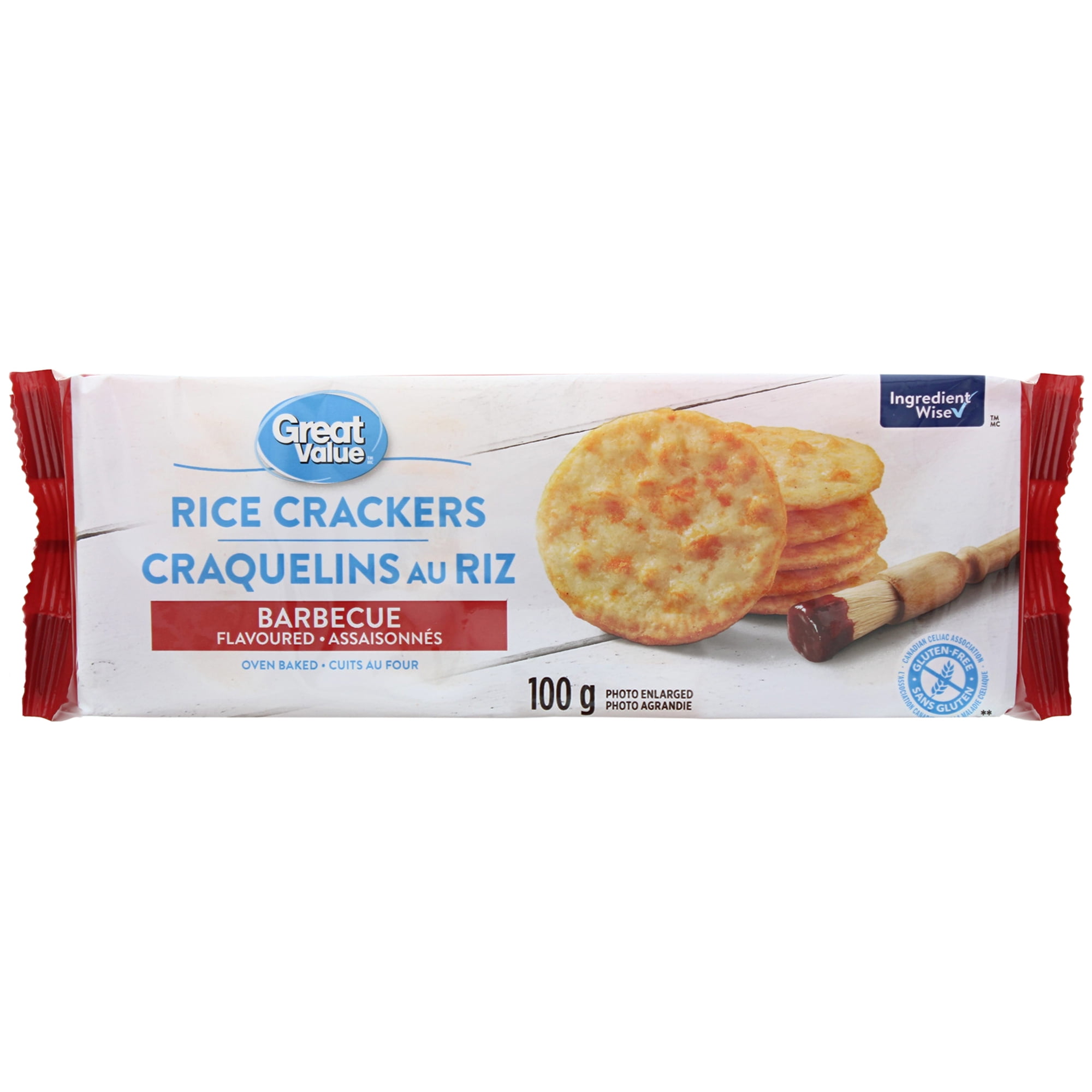 Great Value Barbecue Flavoured Rice Crackers