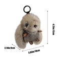 thumbnail image 4 of Yhmxh Lovely Plush Keychain-Cute Stuff Pendant Stuffed Animals Keyring Keychain Gift for Handbag,Purse,Backpack,Car Keys, 4 of 7