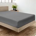thumbnail image 2 of Bare Home Drap-Housse 100 % Coton Biologique - Tissage Percale, 2 of 6