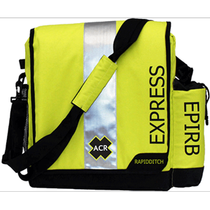 ACR Electronics Trousse de survie 2279 RapidDitch Express; RapidDitch Sac d'équipement de navire à l'abandon rapide de la bouée avec/montage de la tête de feu.