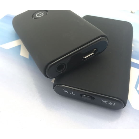 Wireless Bluetooth V5.0 Transmitter Receiver Audio 3.5mm Jack Aux Adapter Audio Cable For Speaker