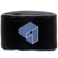 thumbnail image 1 of Siteazee Indoor Blue Pouf – Waterproof Oxford Fabric Bean Bag Seat with Quilted Top for Living Room or Game Rooms, 1 of 5