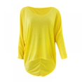 thumbnail image 3 of Hauts à Manches Longues Décontractés pour Femmes T-Shirt Chemisier S-XXL, 3 of 4