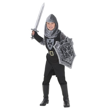 Kid's Black Knight Costume