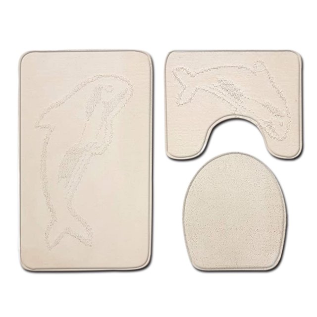 Transemion 3x Durable And Absorbent Bath Mat For Bathtub And Shower Designed To Last PJ210611-B001 1Set