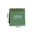 thumbnail image 2 of 10Pcs 2026 Mini Desk Calendar, Fufafayo 2026 Mini Desk Calendar, Compact Table Decoration, Practical Family Organizer for Home Office Desk, Stylish Workspace Decor for Living Room Bedroom, 2 of 6