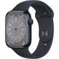 thumbnail image 1 of Refurbished Apple Watch Series 8 Aluminum 41mm A2772 (GPS + Cellular) Midnight (Grade B), 1 of 1