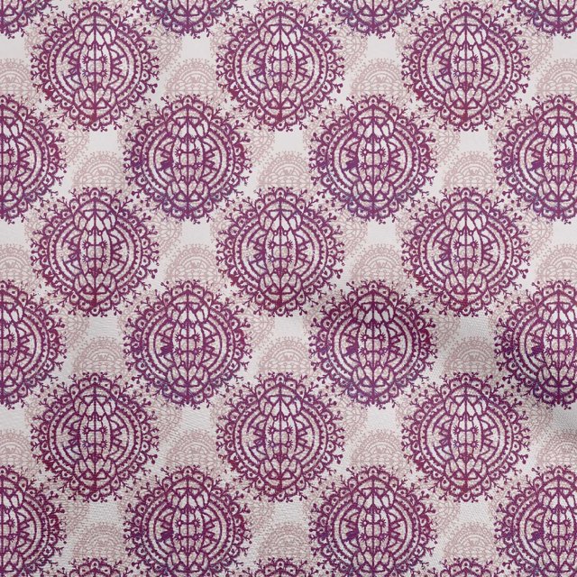 oneOone Velvet Dark Magenta Fabric Asian Block Sewing Craft Projects Fabric Prints By Yard 58 Inch Wide