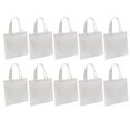 thumbnail image 1 of fastboy 10pcs Lightweight Sublimation Shopping Bag DIY Tote Grocery Bag Handles with, 1 of 6