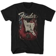 thumbnail image 1 of Fender Unisex T-Shirt Distressed Guitar, 1 of 1
