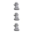 thumbnail image 2 of Baohd Gracieuse Résine Fille Ange Figurine Statue Décorative Accent de Bureau Écriture Pensée 3Set, 2 of 6