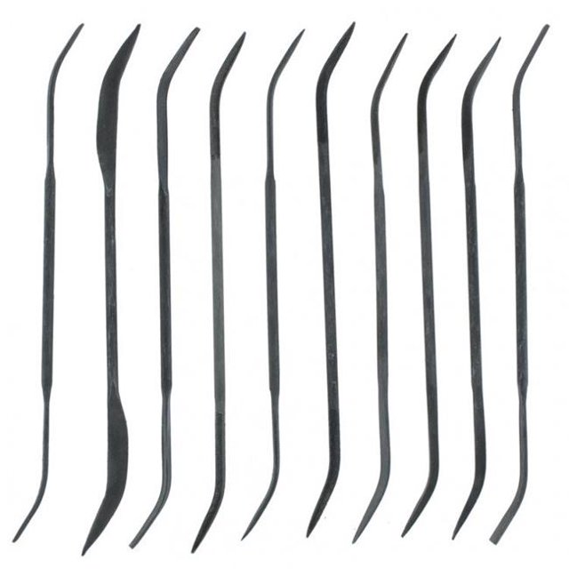 Acrylicos Vallejo VJP03003 Riffler File set - Pack of 10