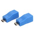 thumbnail image 2 of Tbest Adaptateur 4K 1080P vers RJ45 sur Chat 5e/6 LAN Ethernet 30m, 2 of 8