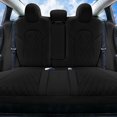 thumbnail image 5 of FH Group Neoprene Waterproof Custom Fit Car Seat Covers for 2017-2024 Tesla Model 3, Black, 5 of 5