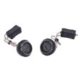 thumbnail image 3 of Car Audio System, Dome Tweeter Black 2pcs 89dB  Clear Sound 12-24V 140W  for Car, 3 of 8