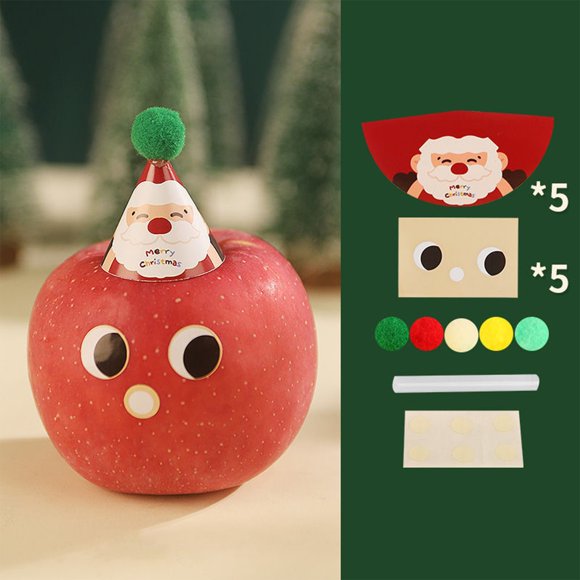 Wzzjkit Chapeau de Noël Mini Décoration en Éponge