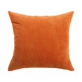 thumbnail image 1 of Unique Bargains Housse de Coussin Décorative en Velours Côtelé Doux à Rayures de Maïs, 1 of 9