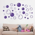 thumbnail image 3 of Transparent Hollowed Wall Decal Sticker for Childrens Birthday Party Room Bath Mural Background Wallpaper, 3 of 5