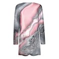 thumbnail image 4 of Penkiiy Cardigan Léger pour Femmes, Manches Longues, Décontracté, Doux, Automne, avec Poche, Rose pour L, 4 of 5