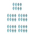 thumbnail image 3 of Maytalsory 8pieces Plastic Pine Tree Hanging Conveniently Designed Decorations For Easy Lake Blue 5Set, 3 of 6