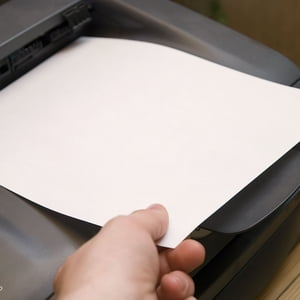 TAILTOSS Printable Papier autocollant blanc mat pour imprimantes jet d'encre Parfait pour les décos personnalisés