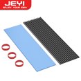 thumbnail image 1 of Copper M.2 HeatSink with Nano Thermal Pads, NVMe NGFF Pure Copper SSD Cooler Solid State Disk Radiator for Laptop Desktop Aluminum BK, 1 of 6