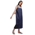 thumbnail image 2 of Moomaya Robe de Nuit d'Allaitement à Col Rond Imprimée pour Femmes en Coton, 2 of 5