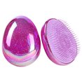 thumbnail image 1 of Detangler Comb Portable Egg Shape Detangling Hair Brush Massage Hair Comb, 1 of 8
