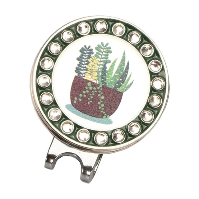 pitrice Zinc Alloy Golf Ball Markers Training Aids Hat Clip Anti-rust Putt Sign F