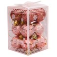 thumbnail image 1 of Christmas Tree Ornament Balls-decorated Xmas Ball-rose gold-(Bmatwk), 1 of 5